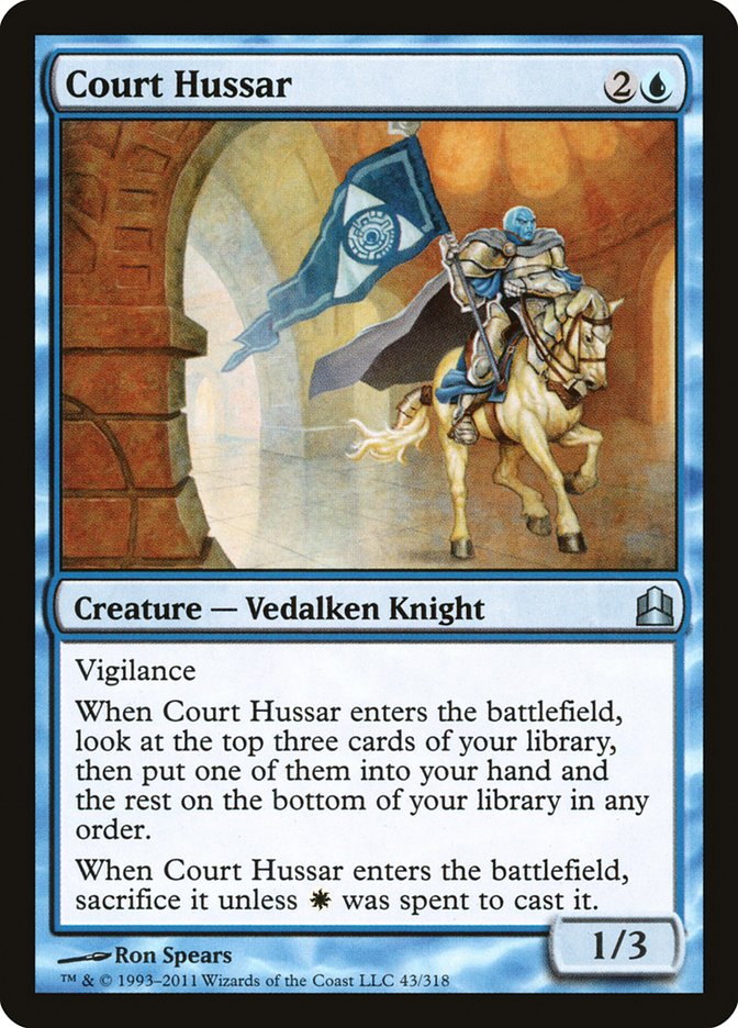 Court Hussar [Commander 2011] | Silver Goblin