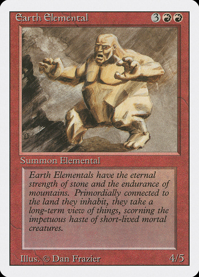 Earth Elemental [Revised Edition] | Silver Goblin
