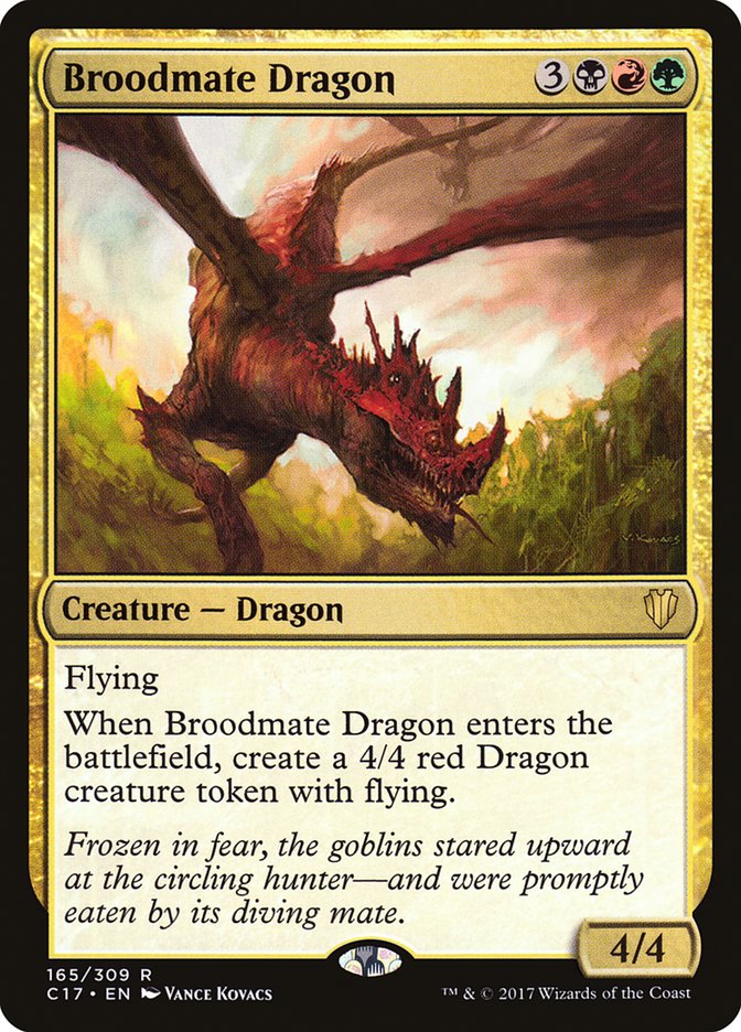 Broodmate Dragon [Commander 2017] | Silver Goblin