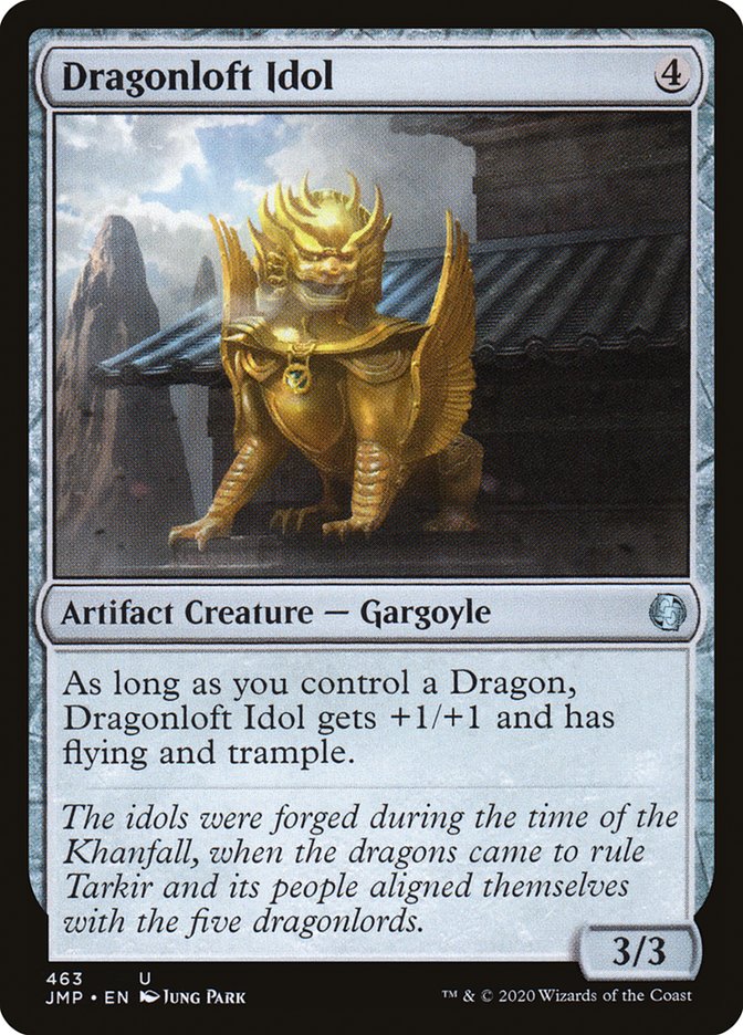 Dragonloft Idol [Jumpstart] | Silver Goblin