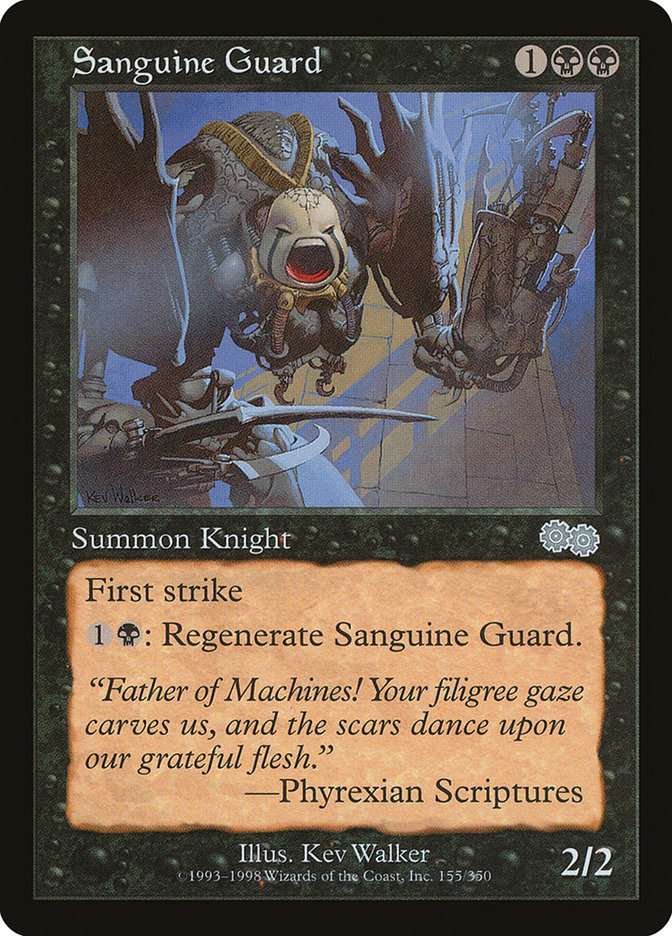 Sanguine Guard [Urza's Saga] | Silver Goblin