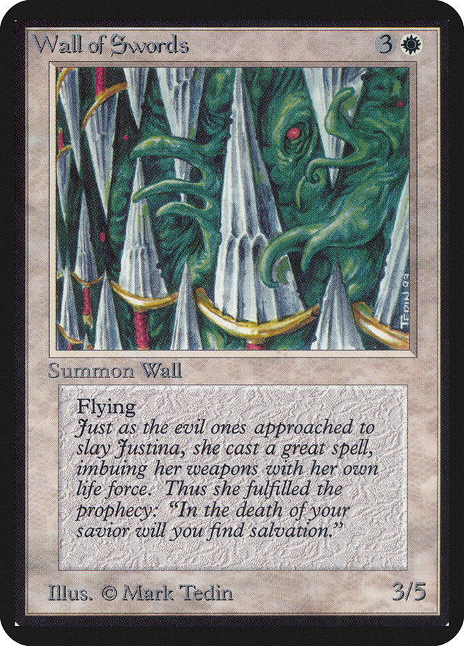 Wall of Swords [Alpha Edition] | Silver Goblin