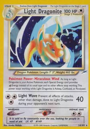 Light Dragonite (14/105) [Neo Destiny Unlimited] | Silver Goblin