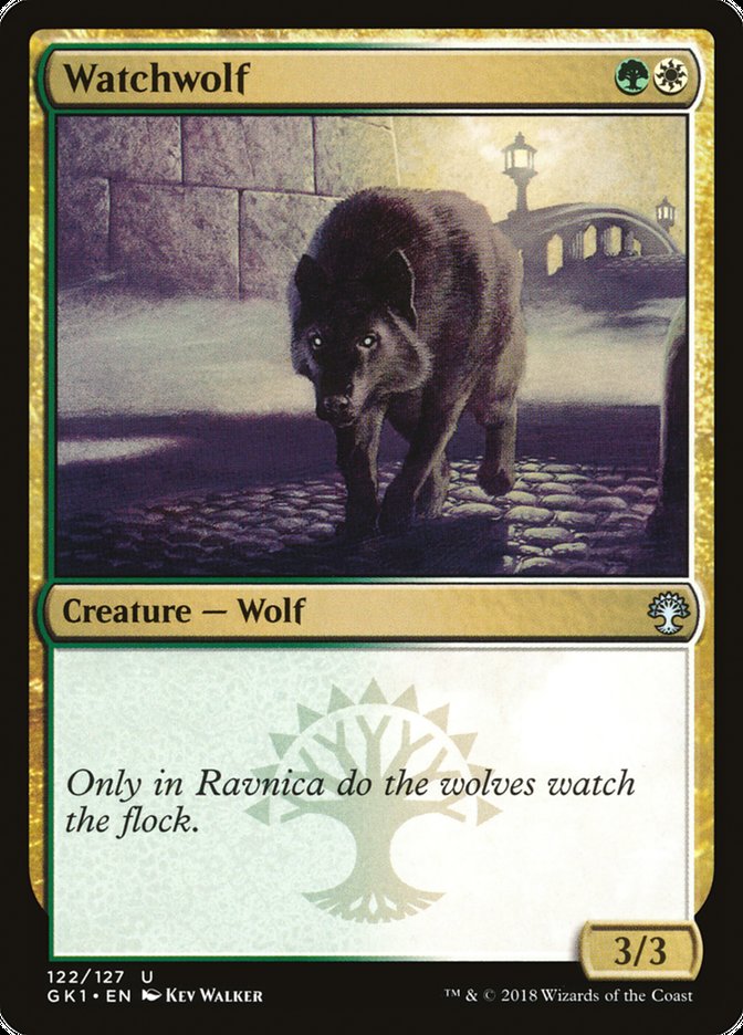 Watchwolf [Guilds of Ravnica Guild Kit] | Silver Goblin