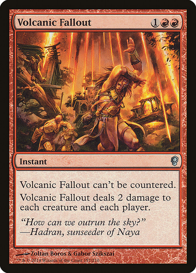 Volcanic Fallout [Conspiracy] | Silver Goblin
