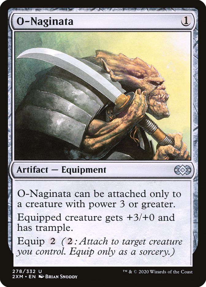 O-Naginata [Double Masters] | Silver Goblin