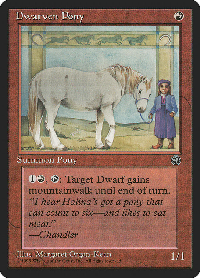 Dwarven Pony [Homelands] | Silver Goblin