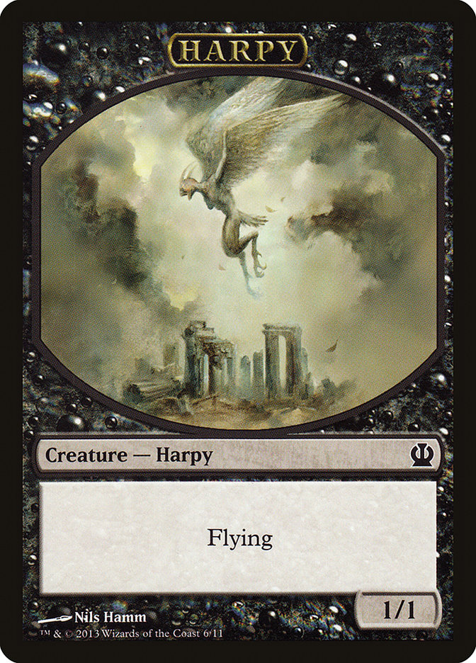 Harpy Token [Theros Tokens] | Silver Goblin