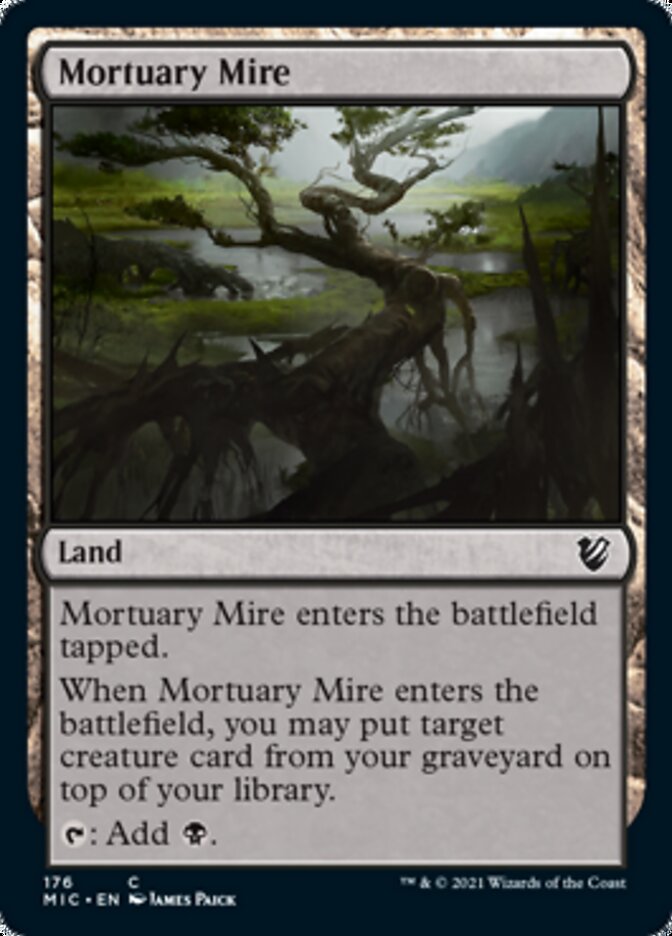 Mortuary Mire [Innistrad: Midnight Hunt Commander] | Silver Goblin