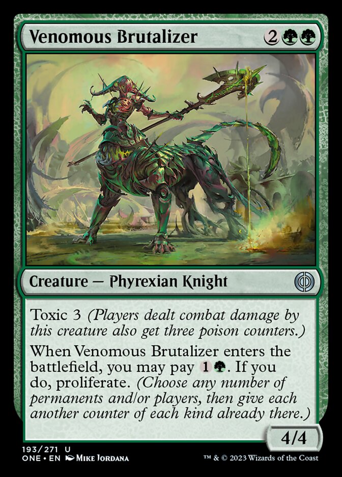 Venomous Brutalizer [Phyrexia: All Will Be One] | Silver Goblin