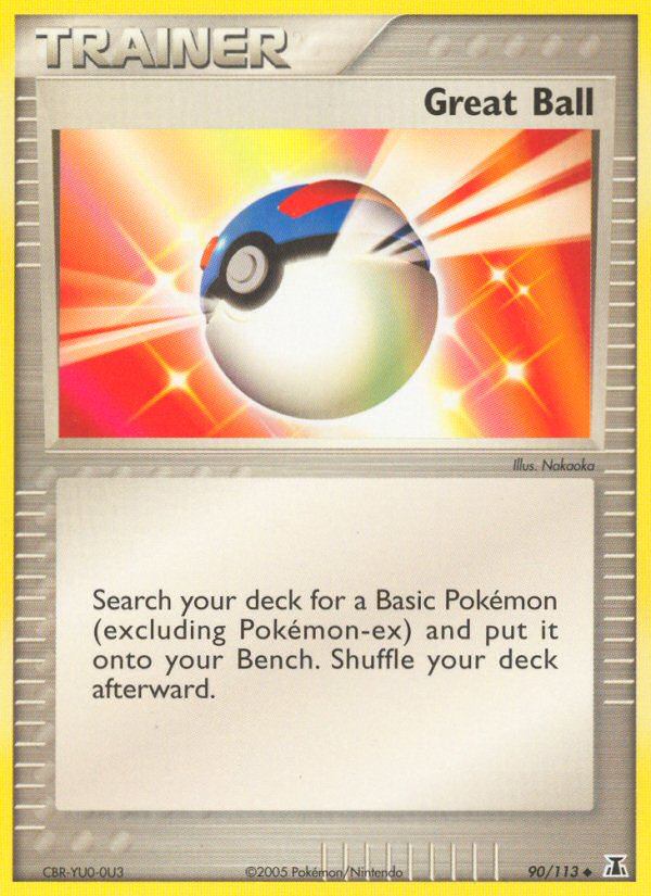 Great Ball (90/113) [EX: Delta Species] | Silver Goblin