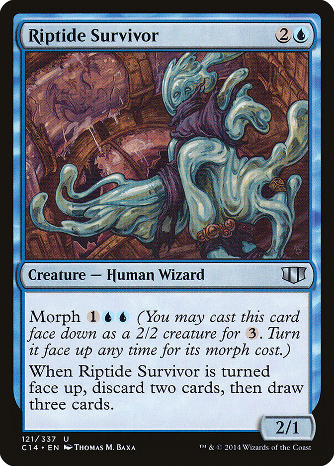 Riptide Survivor [Commander 2014] | Silver Goblin