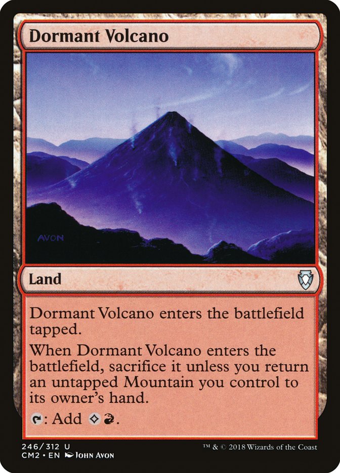 Dormant Volcano [Commander Anthology Volume II] | Silver Goblin