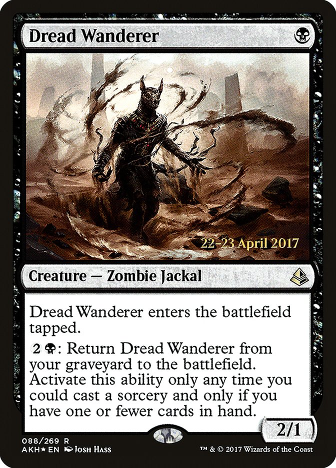 Dread Wanderer [Amonkhet Prerelease Promos] | Silver Goblin