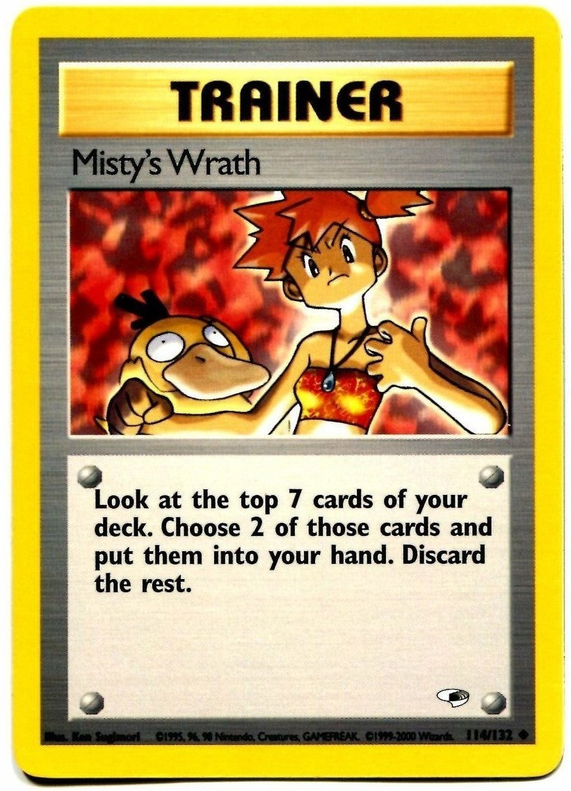 Misty's Wrath (114/132) [Gym Heroes Unlimited] | Silver Goblin