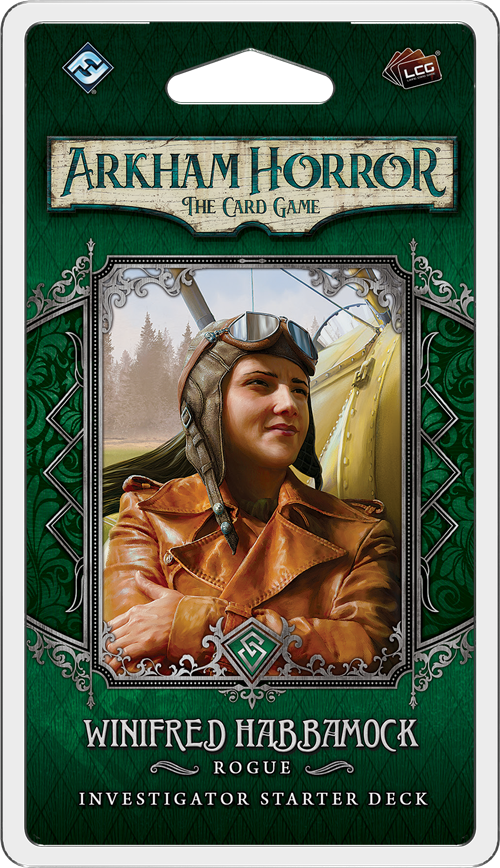 Arkham Horror: The Card Game Winifred Habbamock Investigator Starter Deck | Silver Goblin