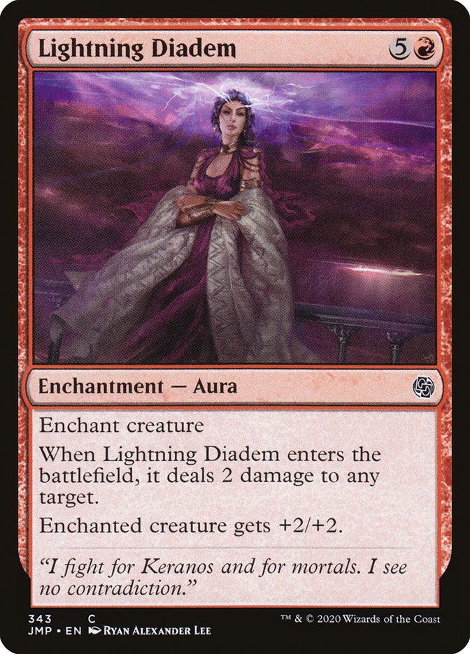Lightning Diadem [Jumpstart] | Silver Goblin