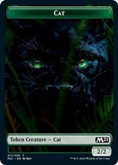 Cat (011) // Dog Double-Sided Token [Core Set 2021 Tokens] | Silver Goblin