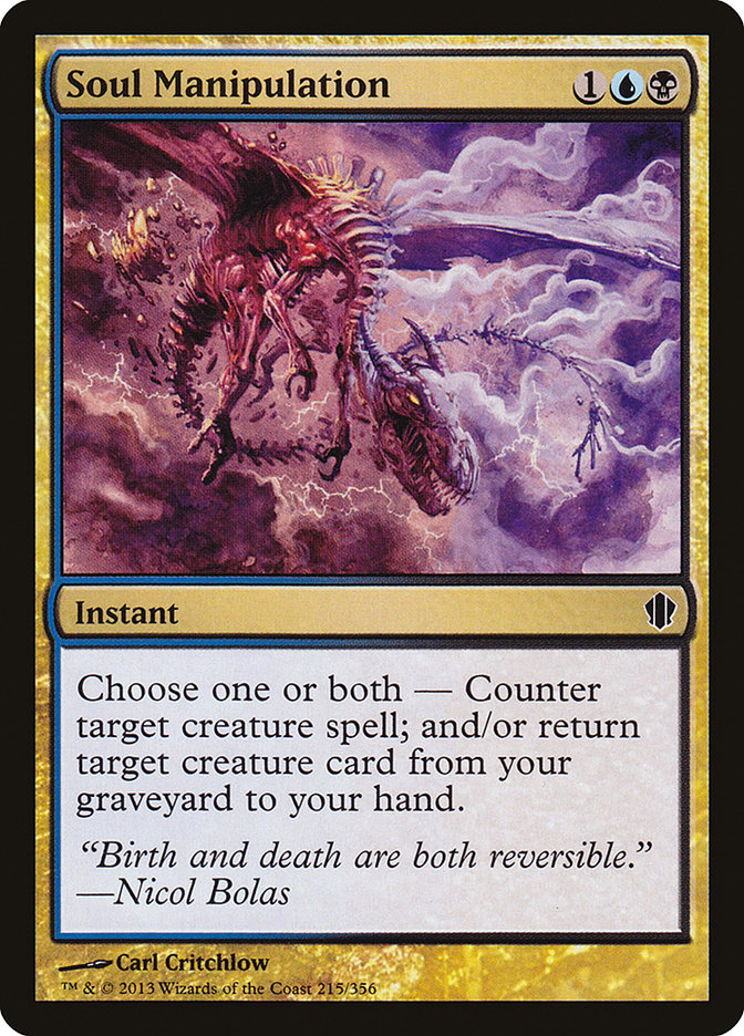 Soul Manipulation [Commander 2013] | Silver Goblin