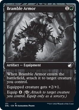 Bramble Armor (171) [Innistrad: Double Feature] | Silver Goblin