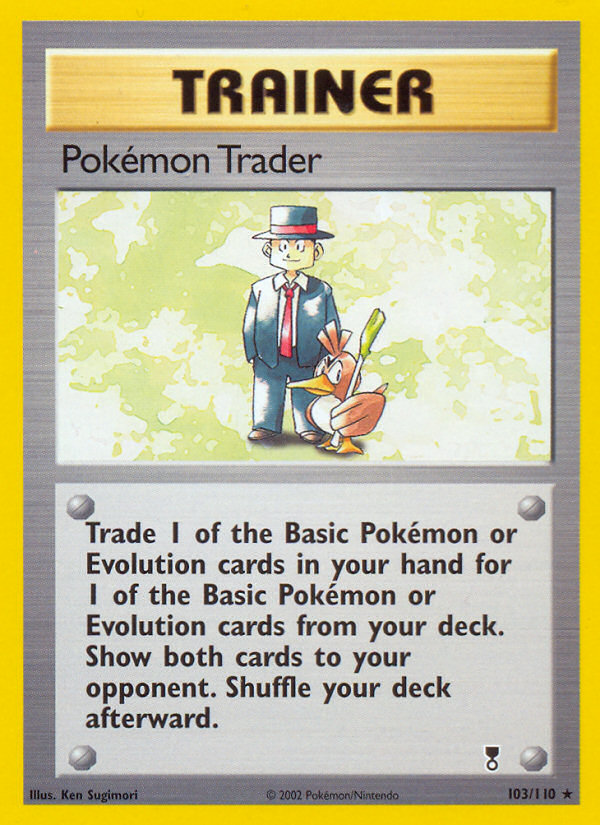 Pokemon Trader (103/110) [Legendary Collection] | Silver Goblin