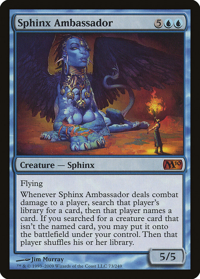 Sphinx Ambassador [Magic 2010] | Silver Goblin