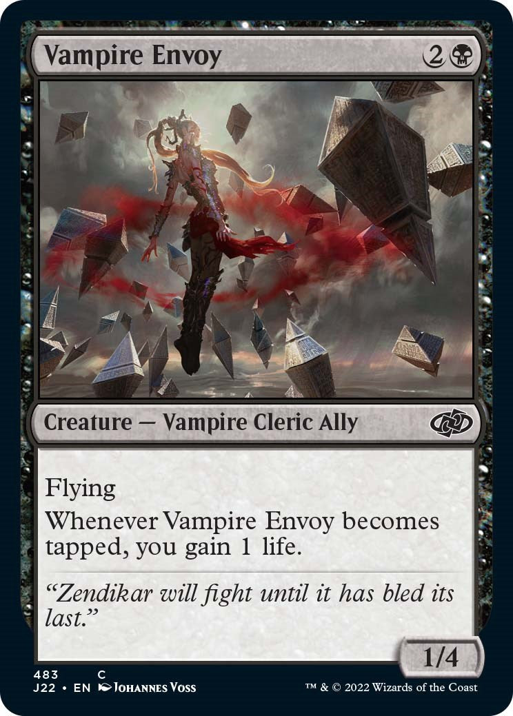 Vampire Envoy [Jumpstart 2022] | Silver Goblin