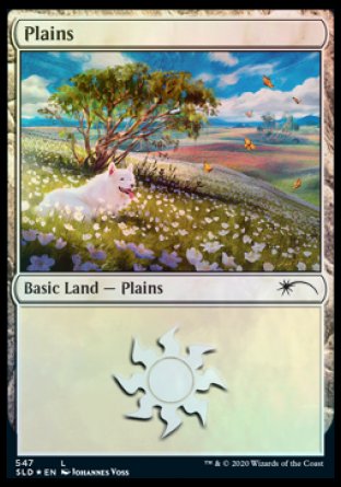 Plains (Dogs) (547) [Secret Lair Drop Promos] | Silver Goblin