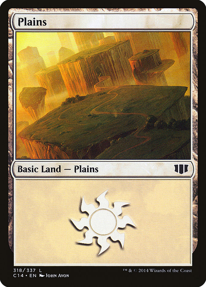 Plains (318) [Commander 2014] | Silver Goblin