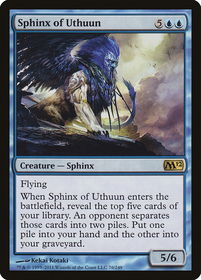 Sphinx of Uthuun [Magic 2012] | Silver Goblin