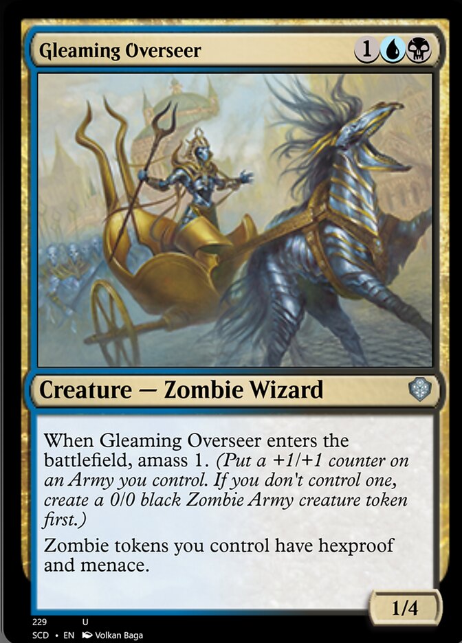 Gleaming Overseer [Starter Commander Decks] | Silver Goblin