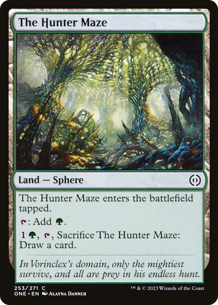 The Hunter Maze [Phyrexia: All Will Be One] | Silver Goblin