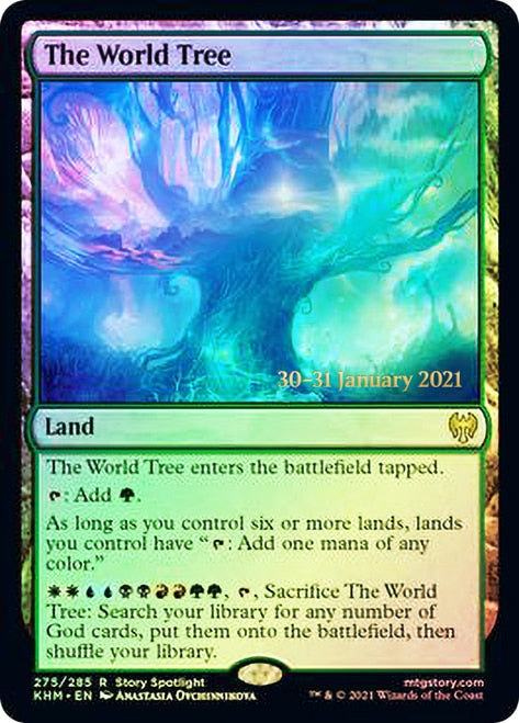 The World Tree [Kaldheim Prerelease Promos] | Silver Goblin