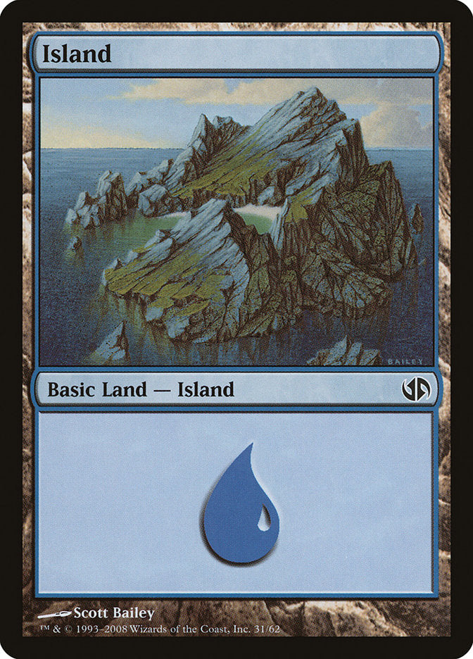 Island (31) [Duel Decks: Jace vs. Chandra] | Silver Goblin