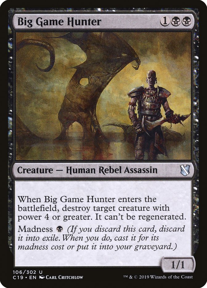 Big Game Hunter [Commander 2019] | Silver Goblin
