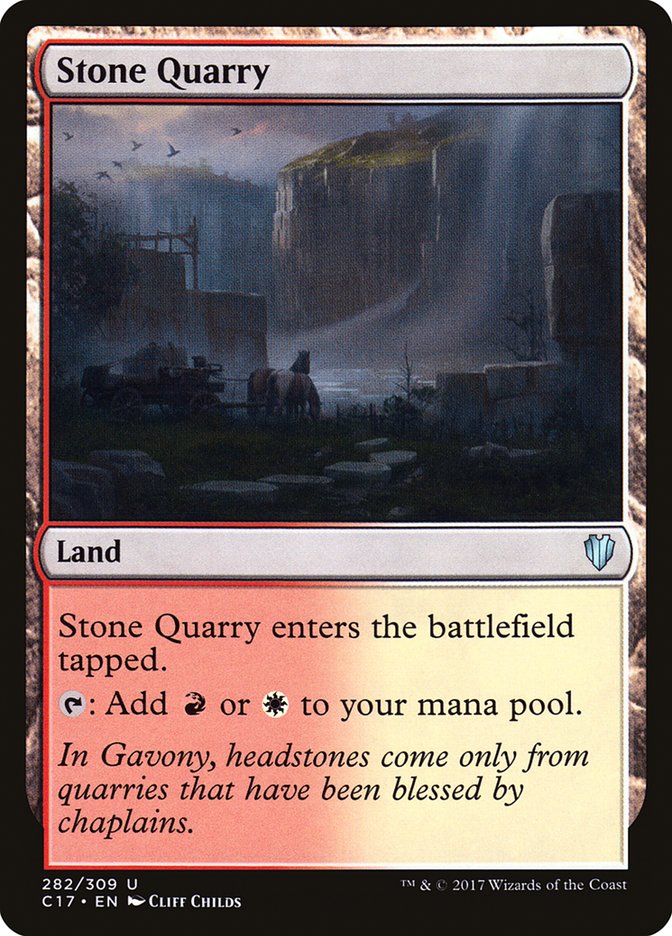 Stone Quarry [Commander 2017] | Silver Goblin