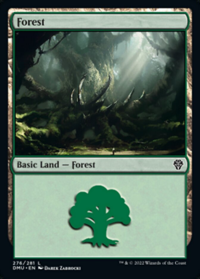 Forest (276) [Dominaria United] | Silver Goblin
