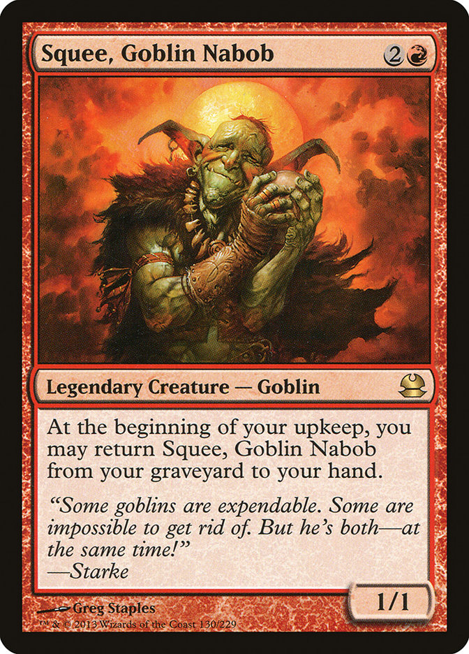 Squee, Goblin Nabob [Modern Masters] | Silver Goblin