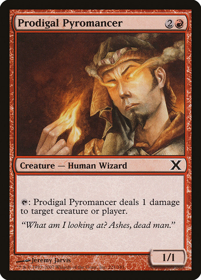 Prodigal Pyromancer [Tenth Edition] | Silver Goblin