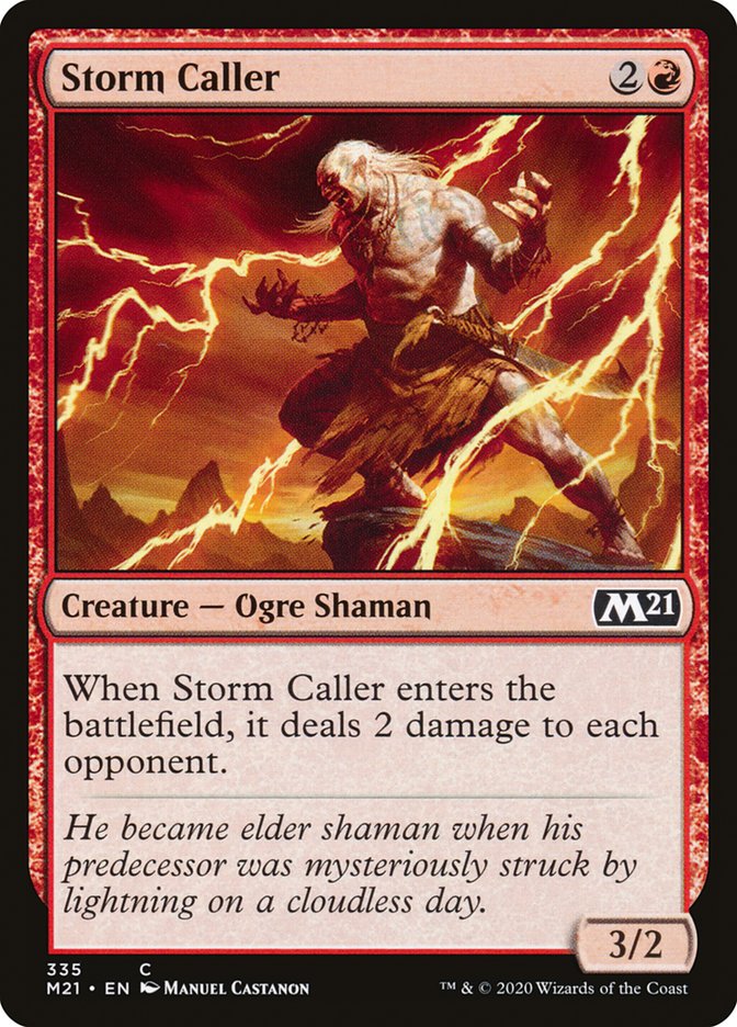 Storm Caller [Core Set 2021] | Silver Goblin