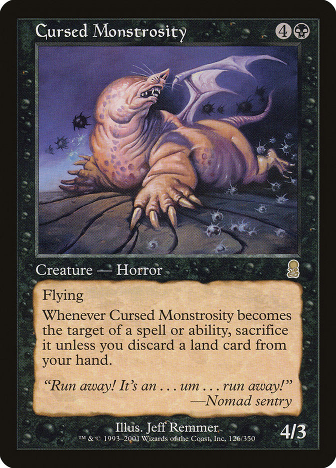 Cursed Monstrosity [Odyssey] | Silver Goblin