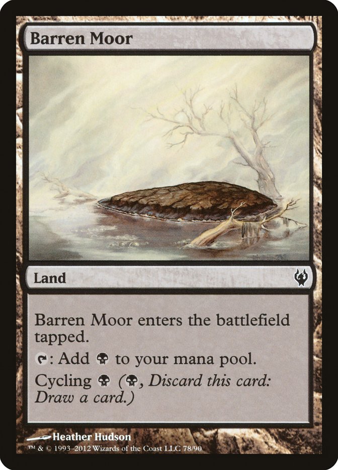 Barren Moor [Duel Decks: Izzet vs. Golgari] | Silver Goblin