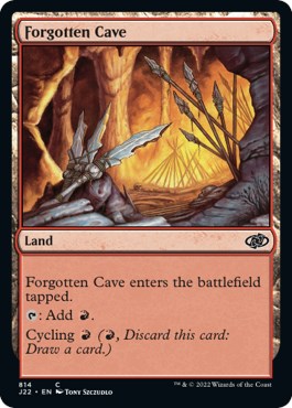 Forgotten Cave [Jumpstart 2022] | Silver Goblin