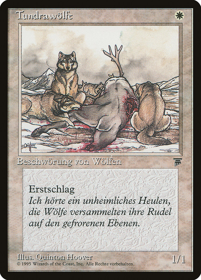 Tundra Wolves (German) - "Tundrawolfe" [Renaissance] | Silver Goblin