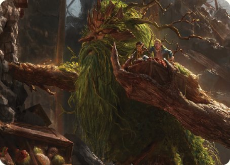 Treebeard, Gracious Host Art Card [The Lord of the Rings: Tales of Middle-earth Art Series] | Silver Goblin