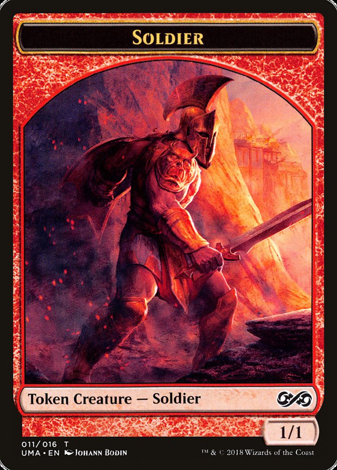 Soldier Token [Ultimate Masters Tokens] | Silver Goblin