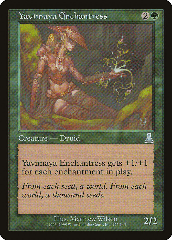 Yavimaya Enchantress [Urza's Destiny] | Silver Goblin