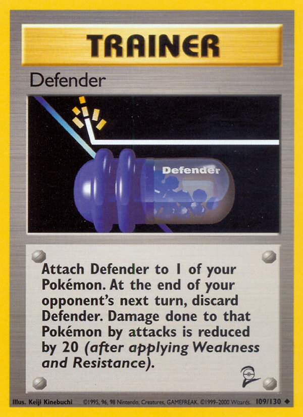 Defender (109/130) [Base Set 2] | Silver Goblin