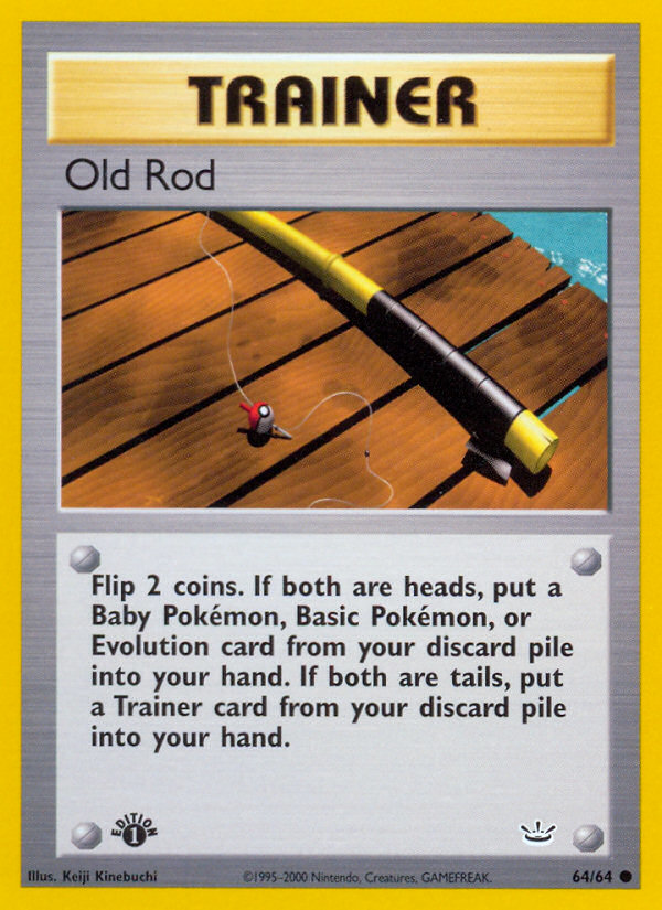 Old Rod (64/64) [Neo Revelation 1st Edition] | Silver Goblin