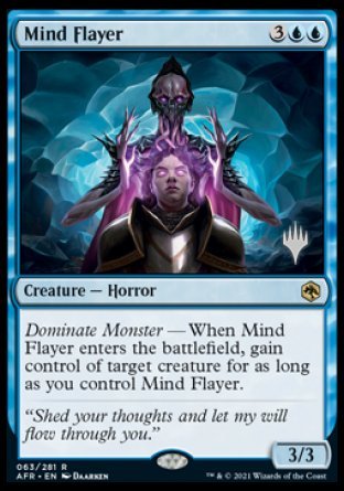 Mind Flayer (Promo Pack) [Dungeons & Dragons: Adventures in the Forgotten Realms Promos] | Silver Goblin